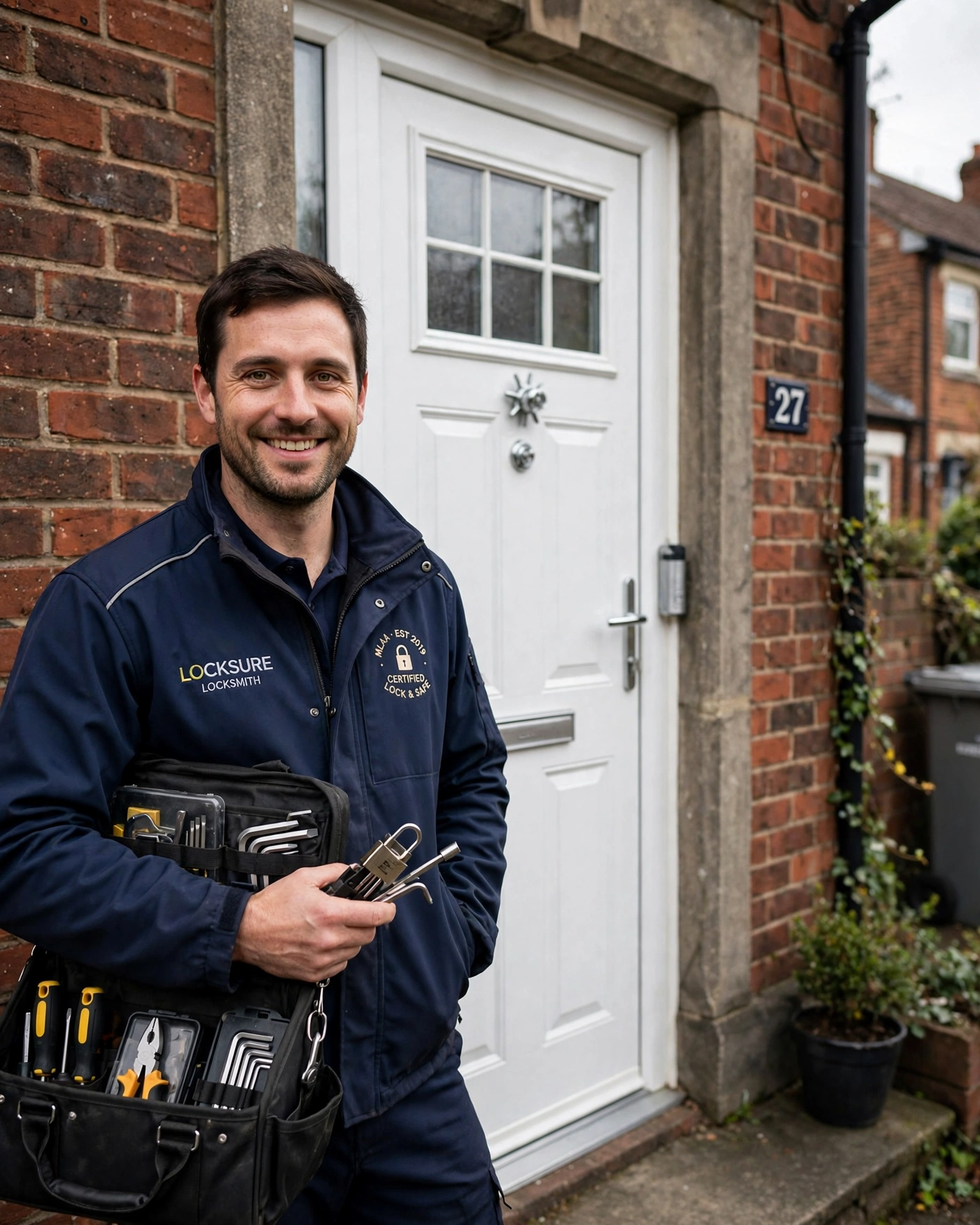 Stoke Locksmith - Local expert outside UPVC door